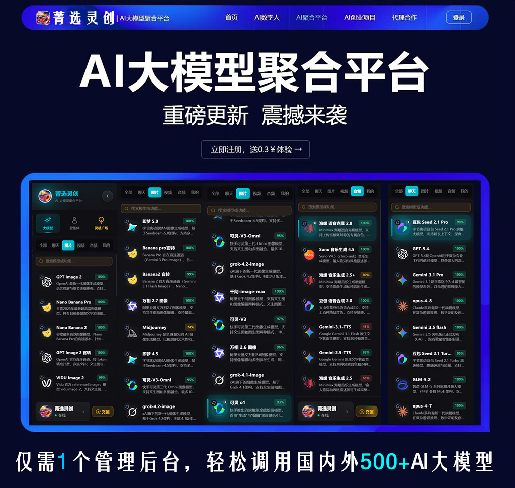 电商一键生图与海报示例图